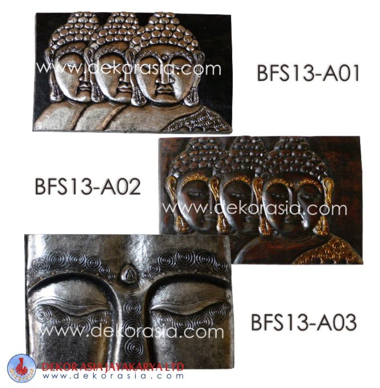 Buddha faces wall decoration for indoor
